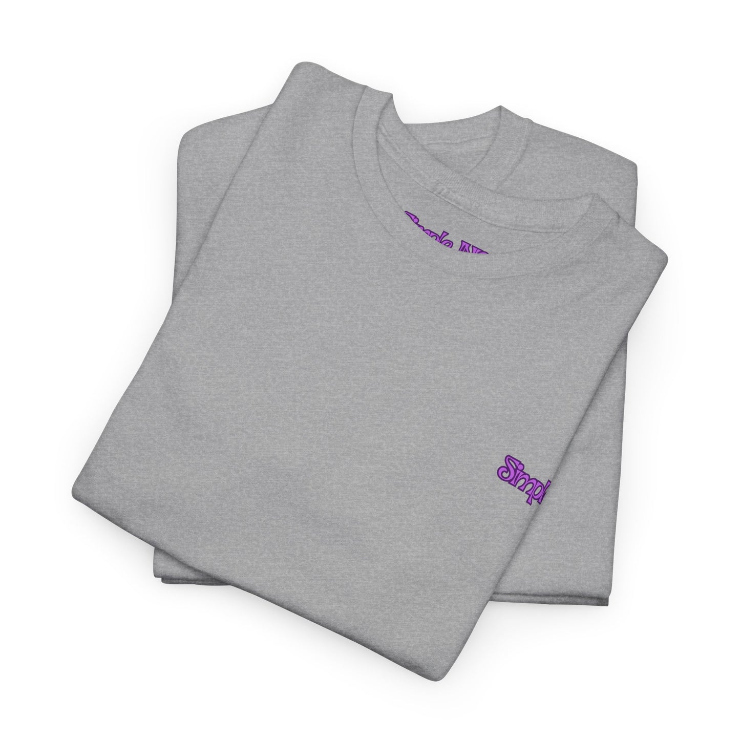 "Pray" Back print Heavy fabric T-Shirt