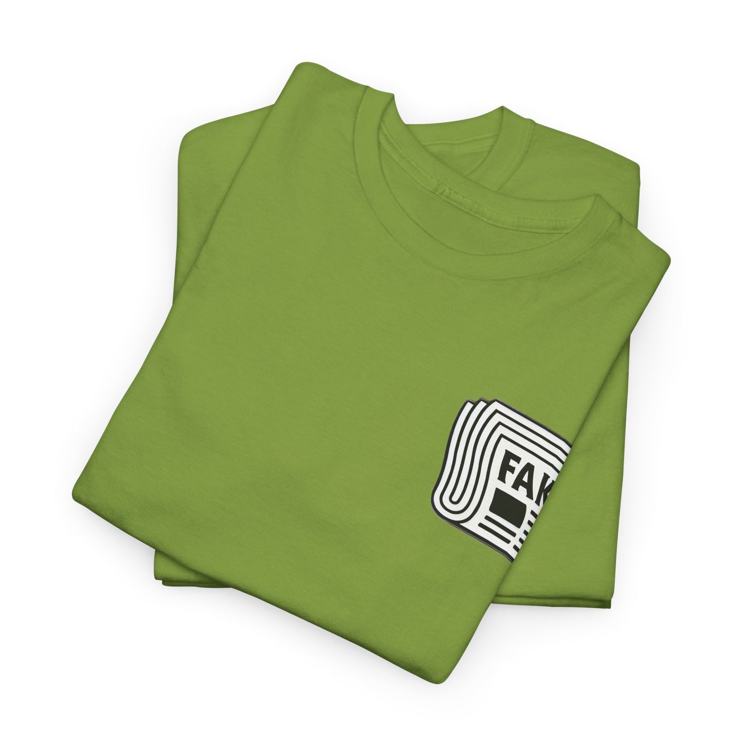 "Fake_news" Heavy fabric T-Shirt