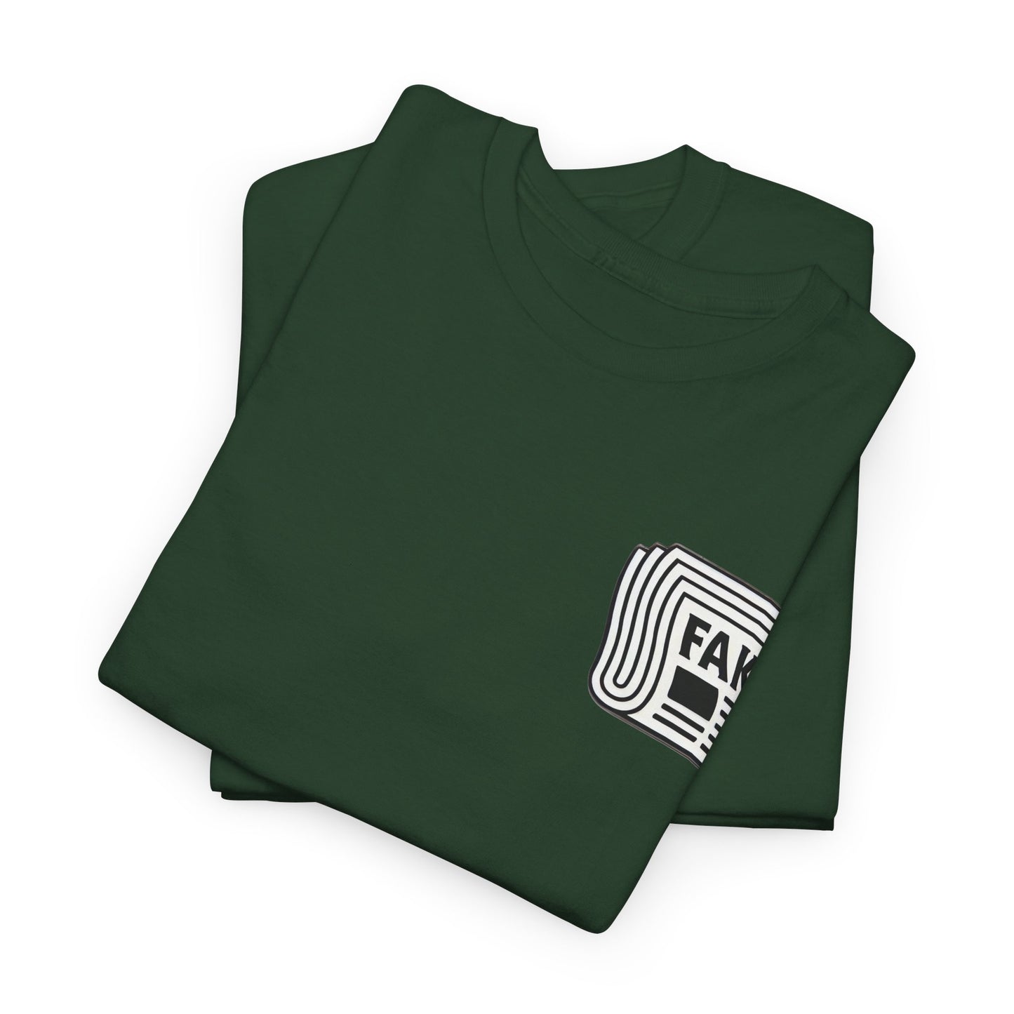 "Fake_news" Heavy fabric T-Shirt