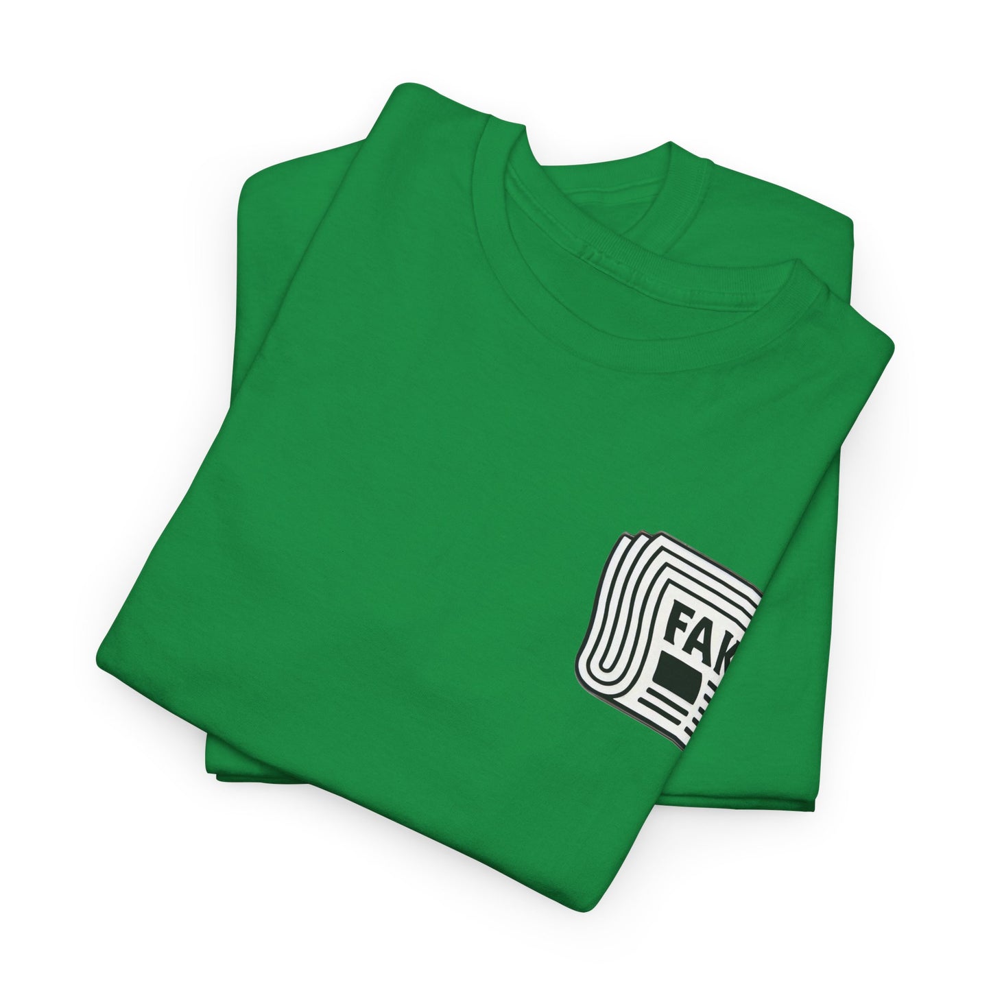 "Fake_news" Heavy fabric T-Shirt