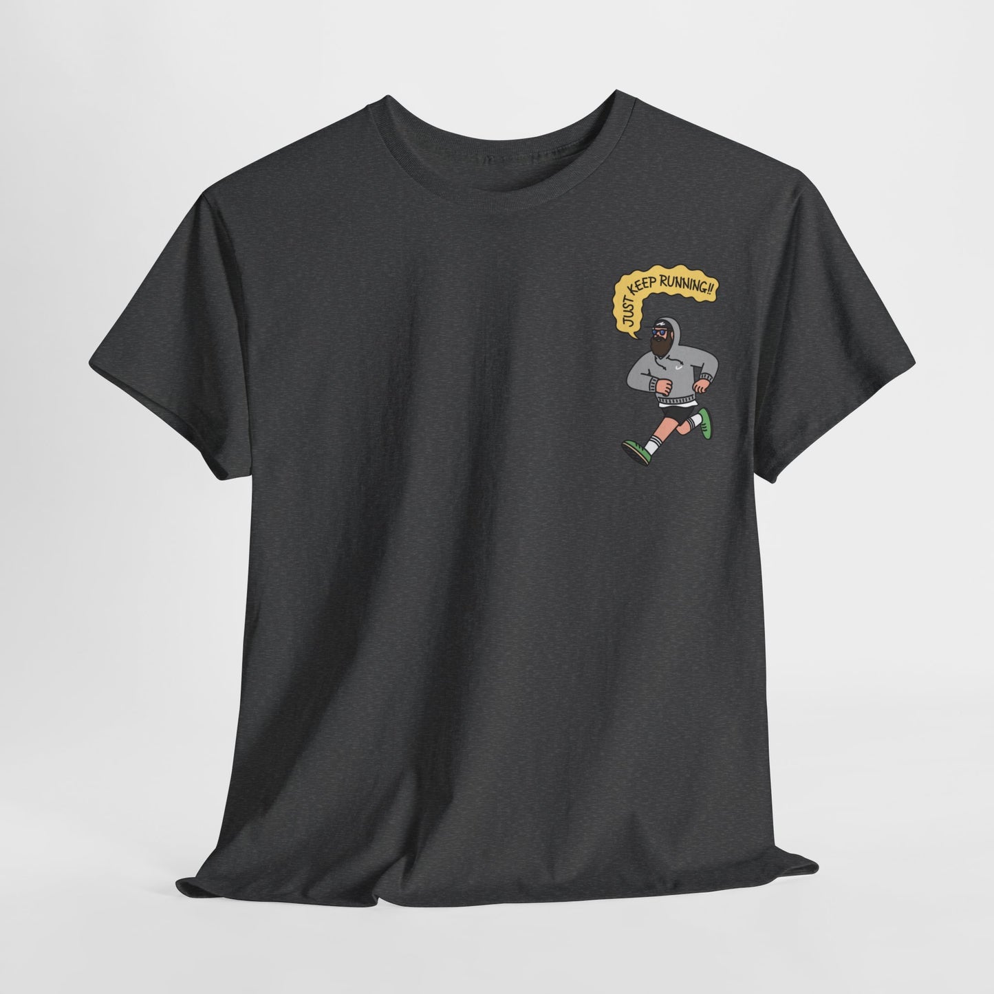 "Run_Meister" Heavy fabric T-Shirt