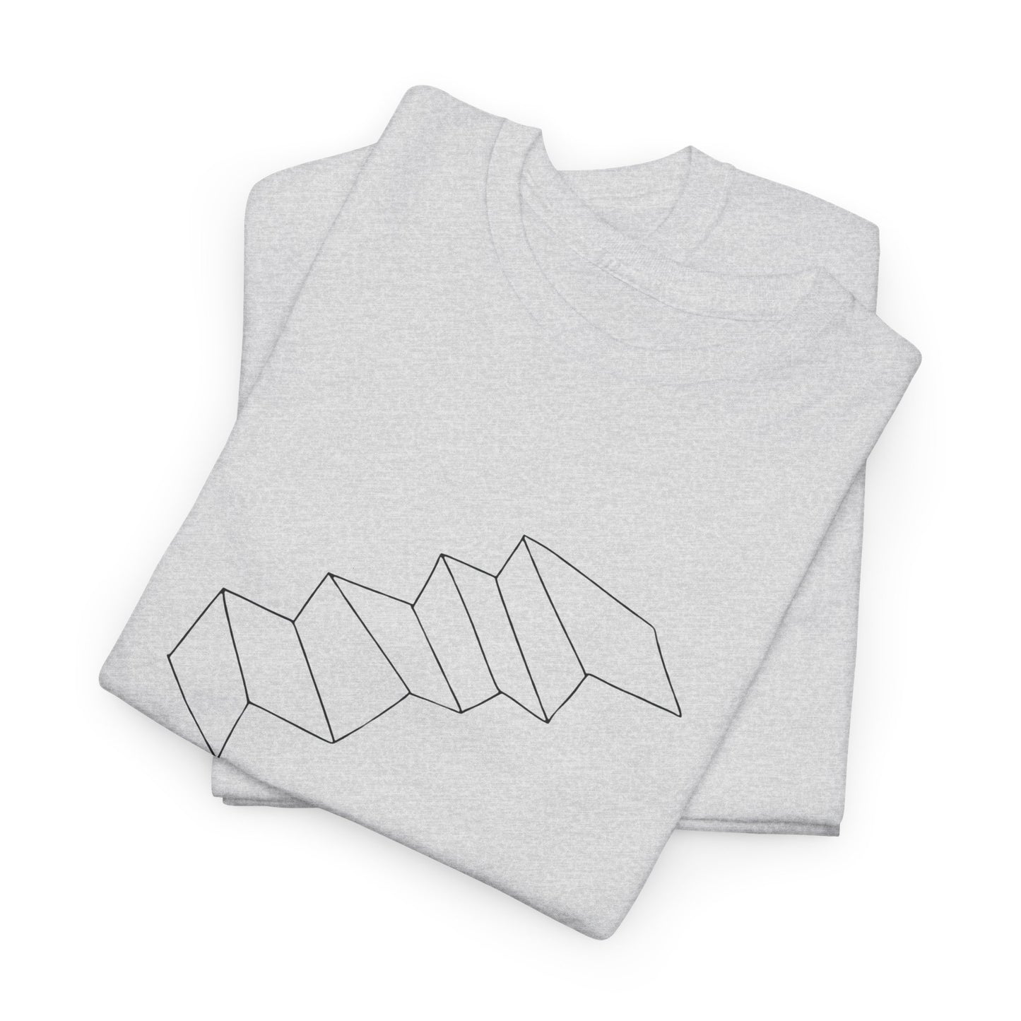 "Go up” Heavy fabric T-Shirt.