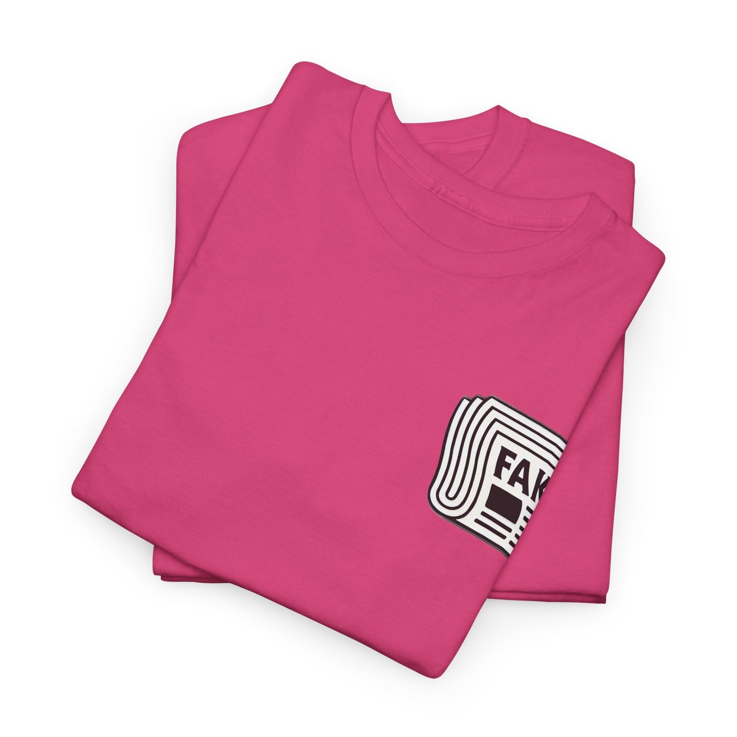 "Fake_news" Heavy fabric T-Shirt