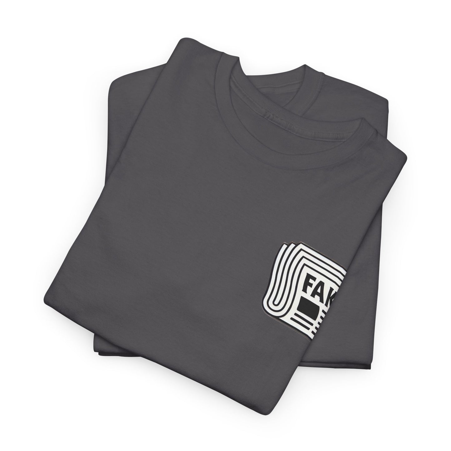 "Fake_news" Heavy fabric T-Shirt
