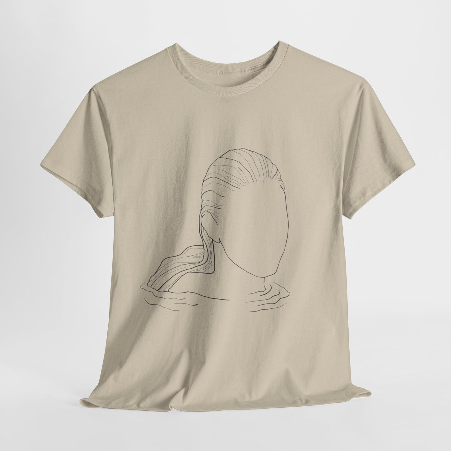 "Faceless” Heavy fabric T-Shirt.