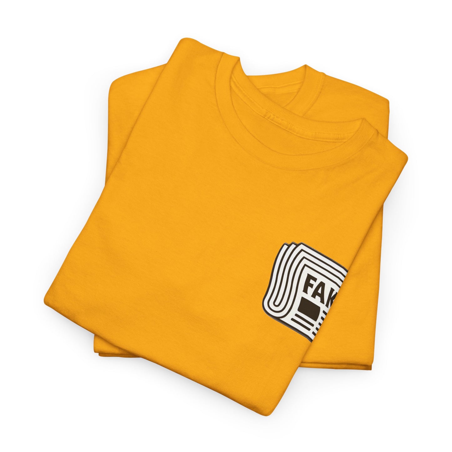 "Fake_news" Heavy fabric T-Shirt