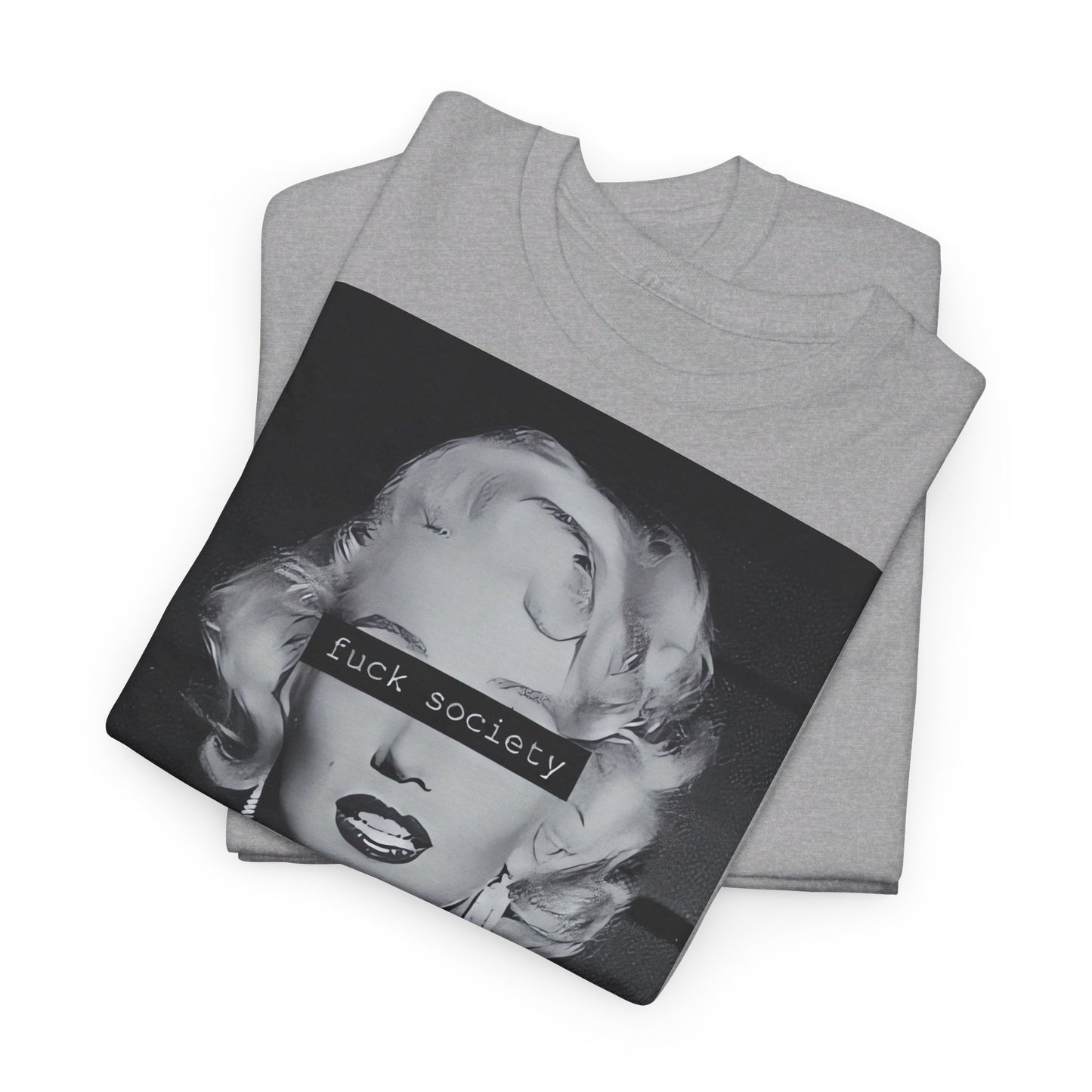 "F_society" Heavy fabric T-Shirt