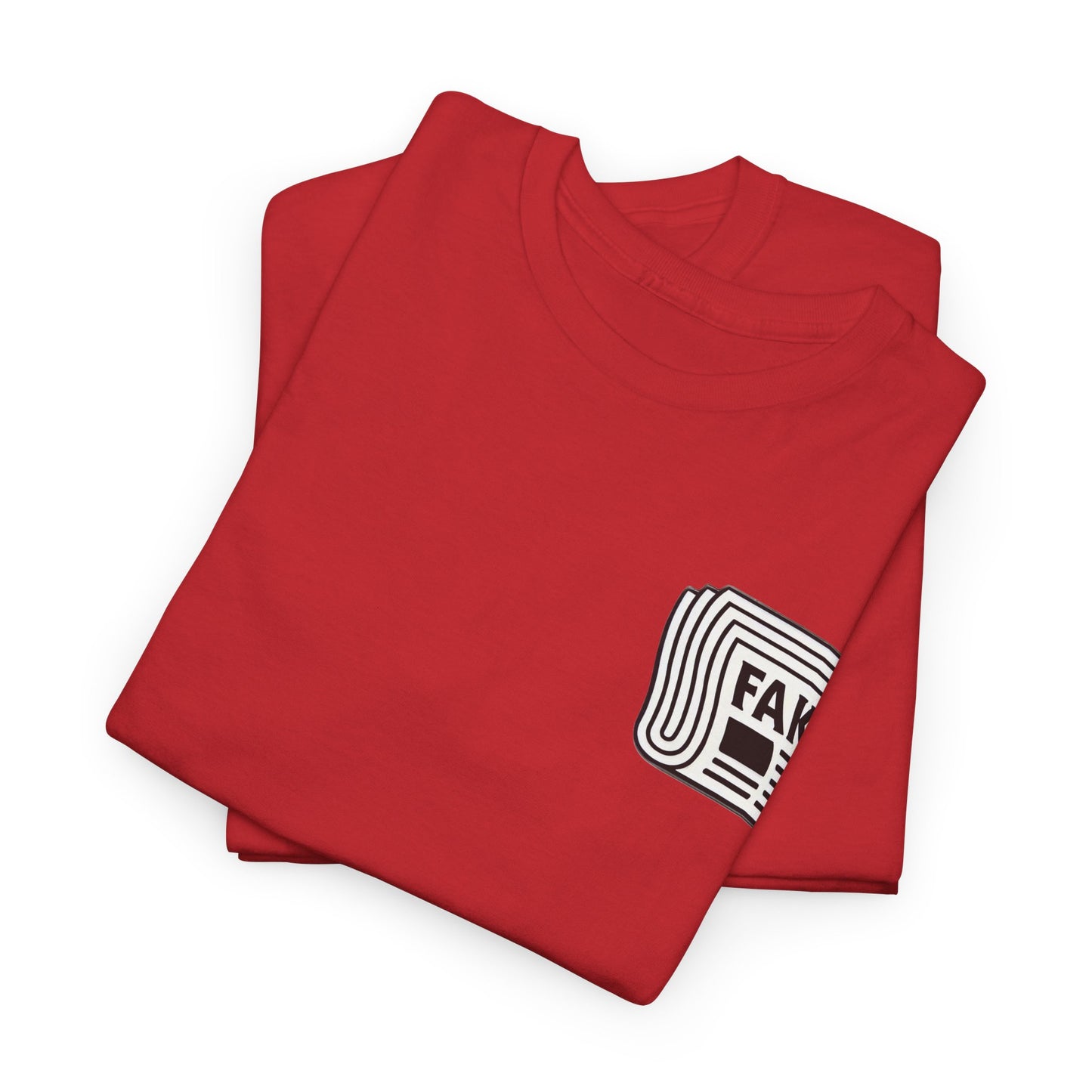 "Fake_news" Heavy fabric T-Shirt