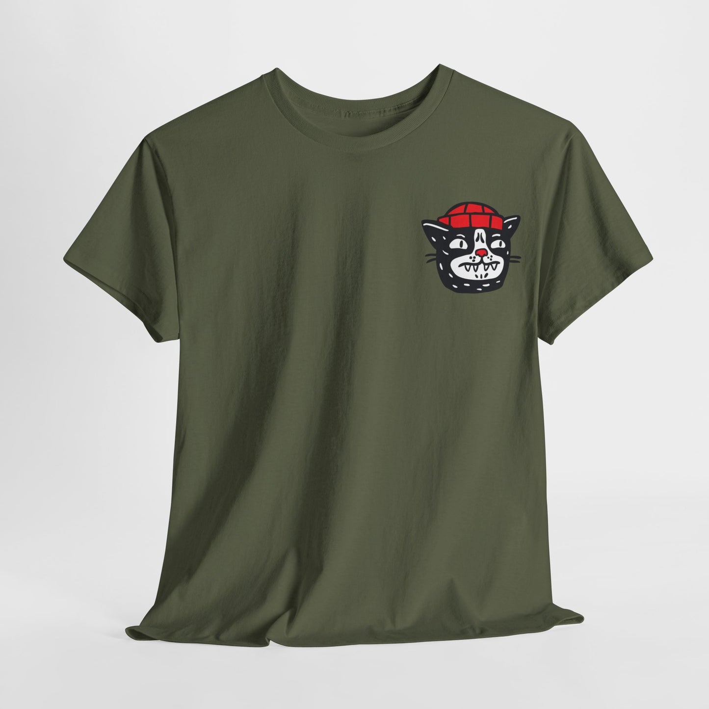 "Beeny_Cat" Heavy fabric T-Shirt