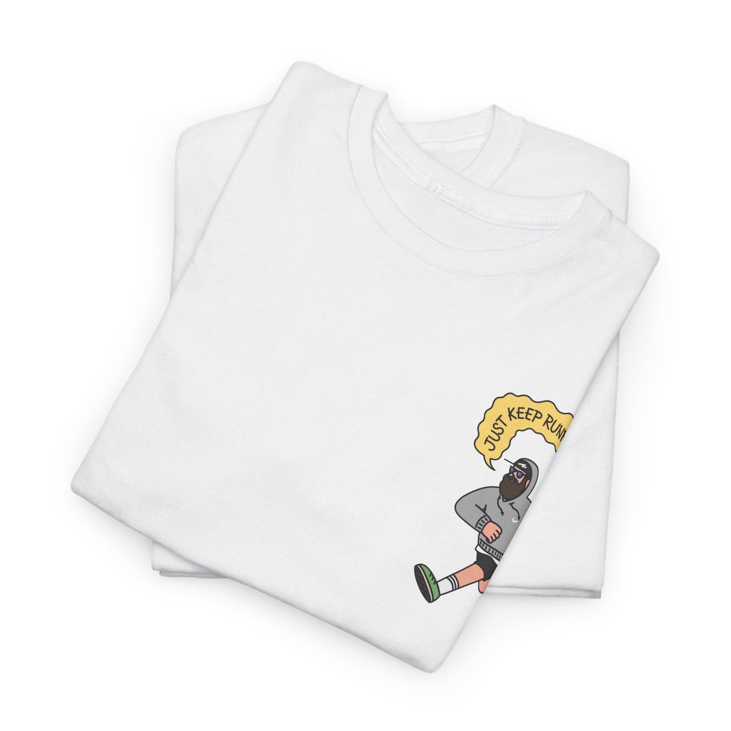 "Run_Meister" Heavy fabric T-Shirt