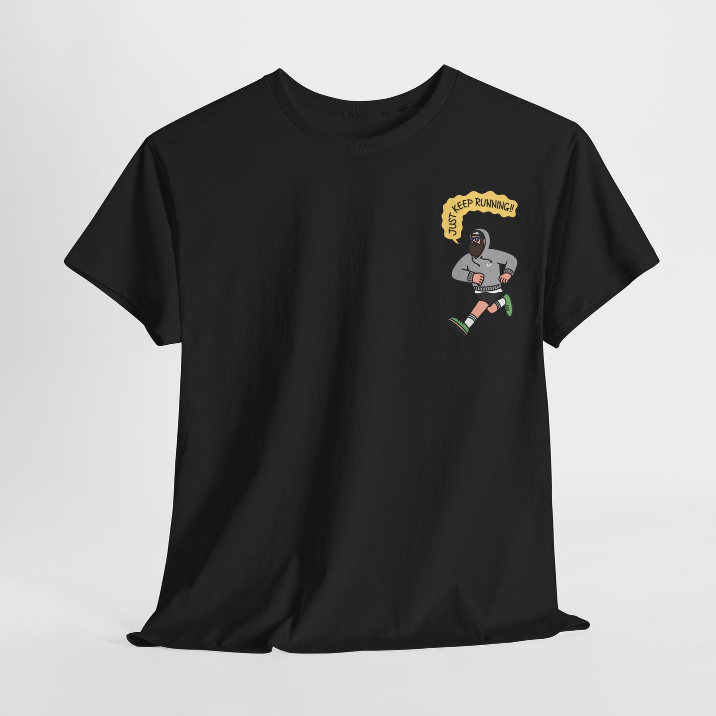 "Run_Meister" Heavy fabric T-Shirt