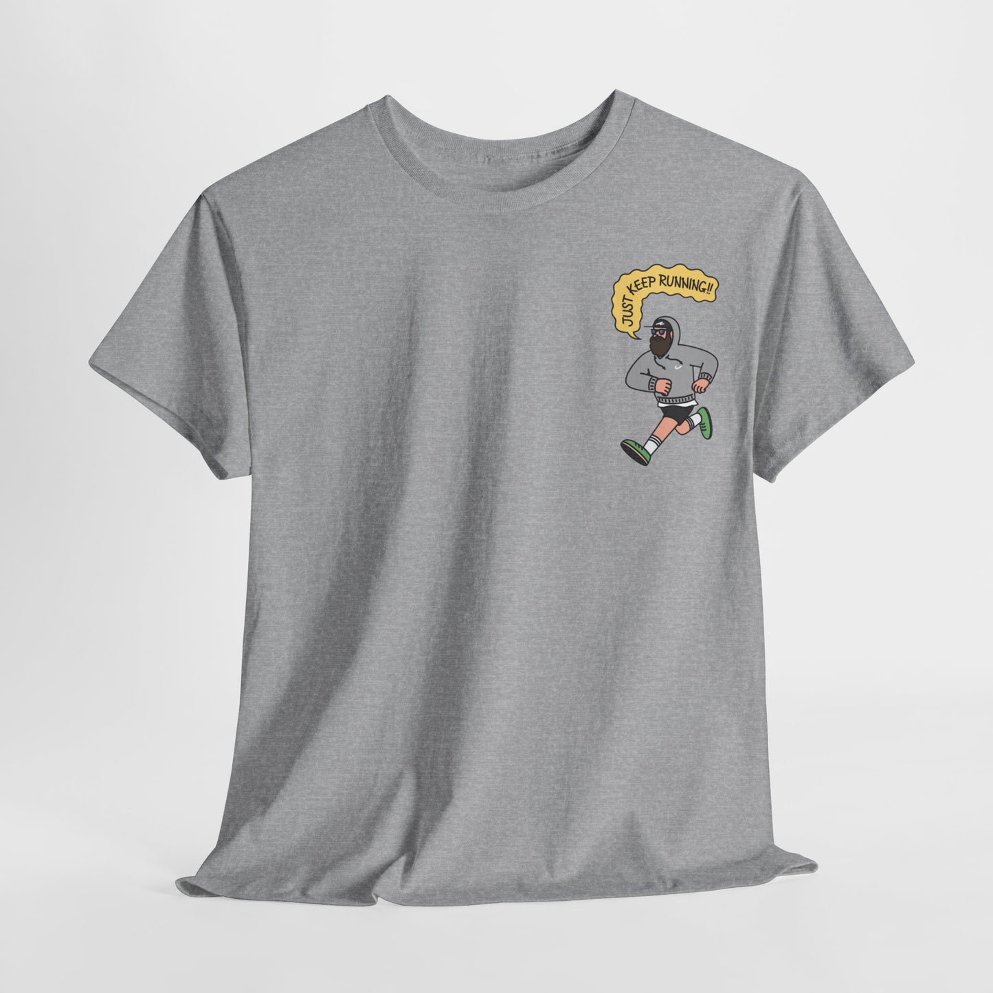 "Run_Meister" Heavy fabric T-Shirt
