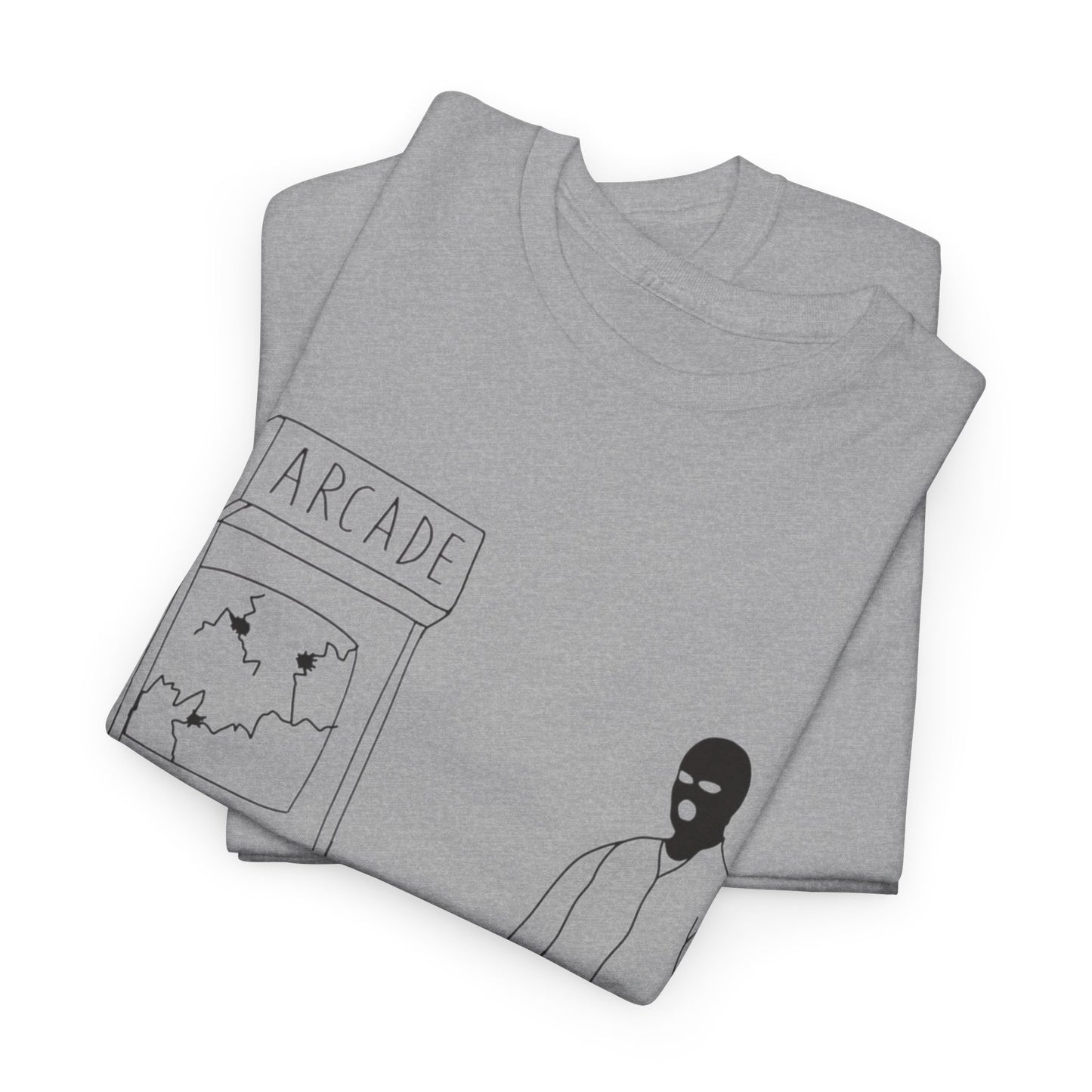 "Bataclava Boy” Heavy fabric T-Shirt.