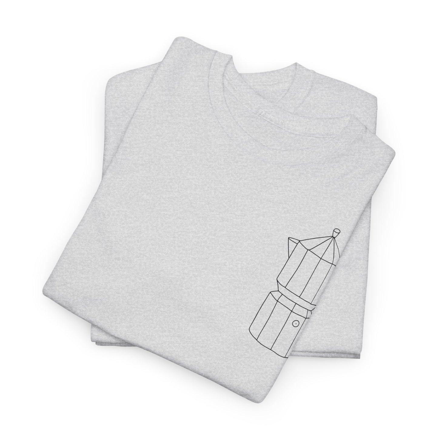 "Perculator” Heavy fabric T-Shirt.