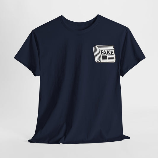 "Fake_news" Heavy fabric T-Shirt