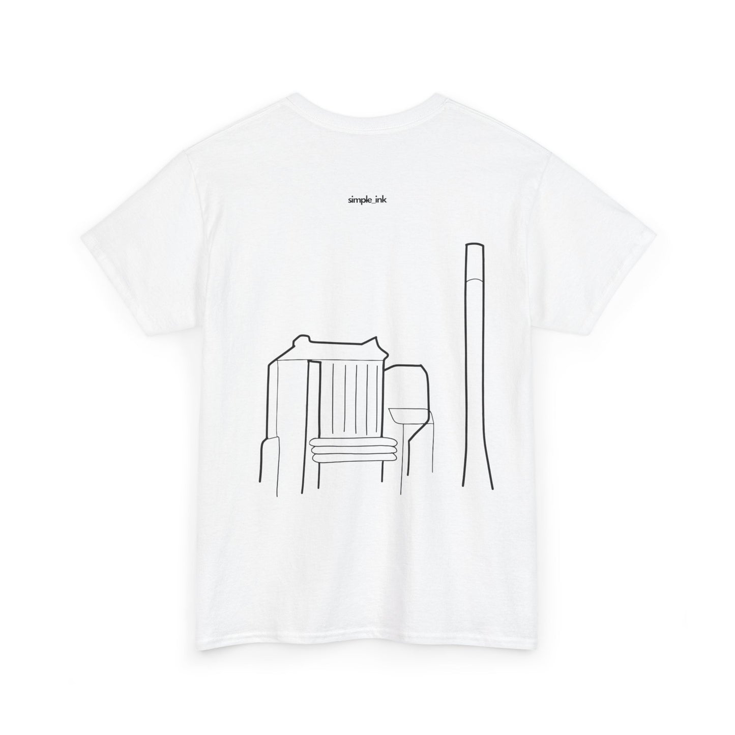 "P.G.E.M back" Heavy fabric T-Shirt