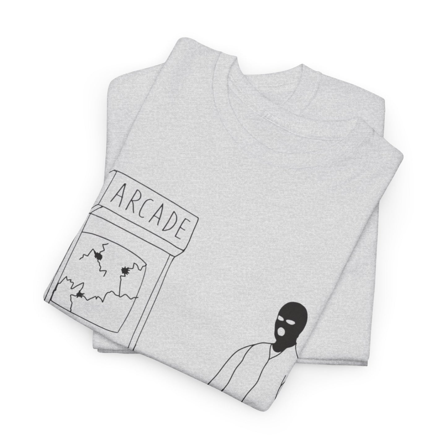 "Bataclava Boy” Heavy fabric T-Shirt.