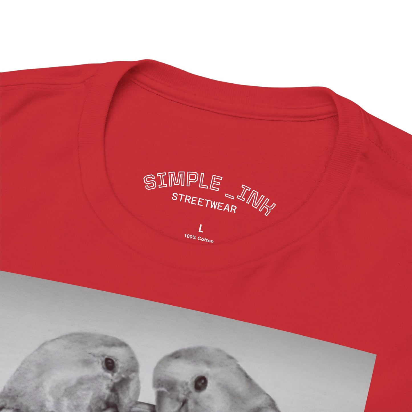 "SILENCE" back print Heavy fabric T-Shirt