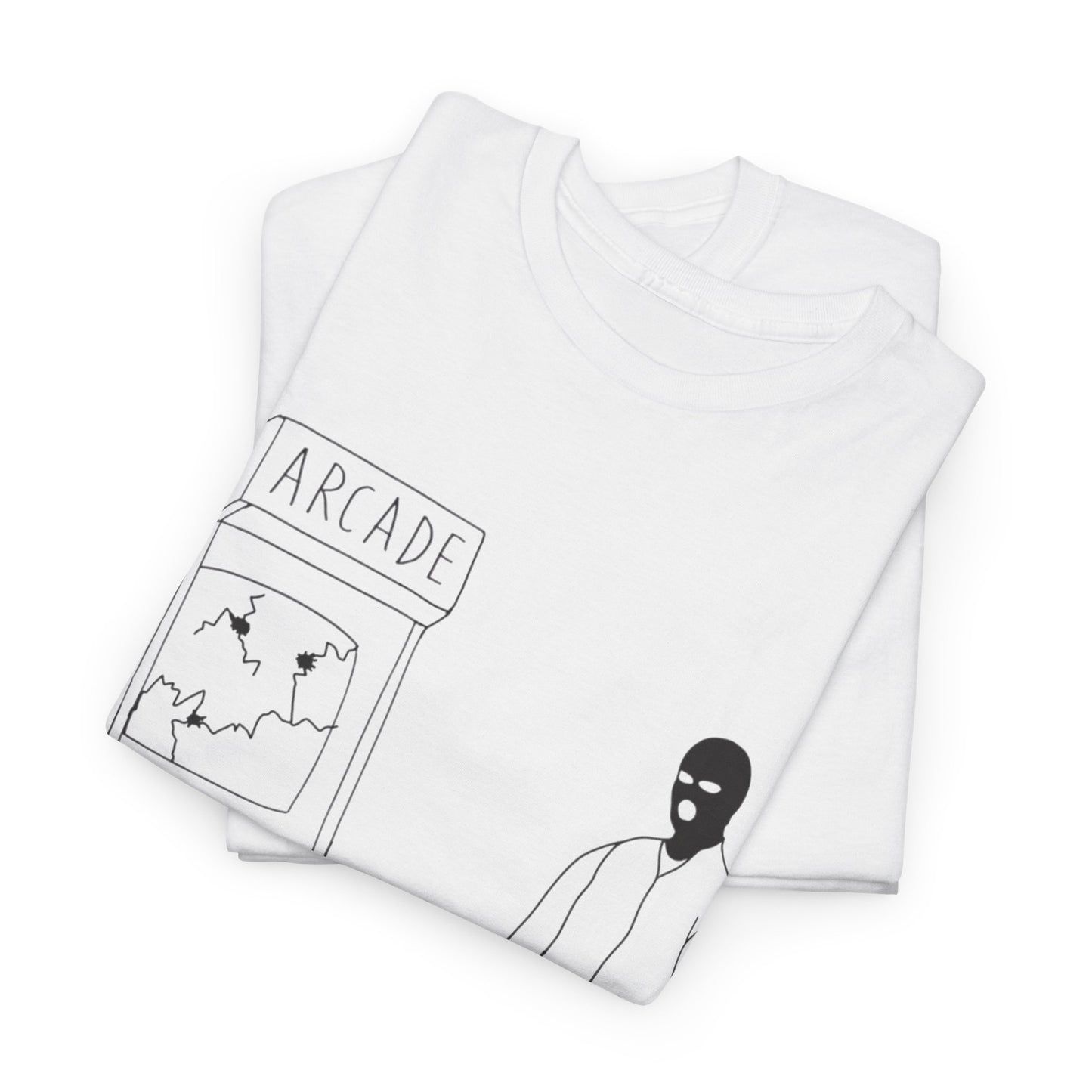 "Bataclava Boy” Heavy fabric T-Shirt.