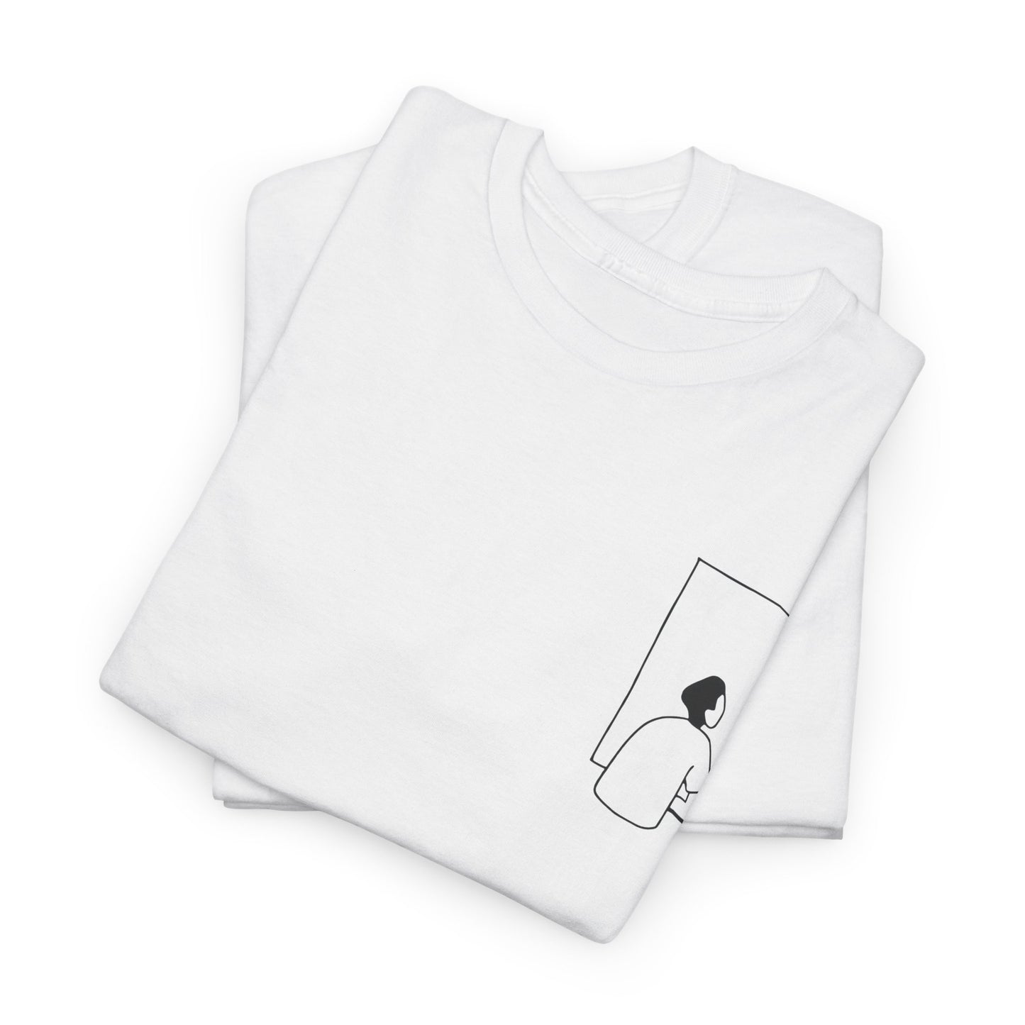 "Window Dreamer” Heavy fabric T-Shirt by Kantlijn