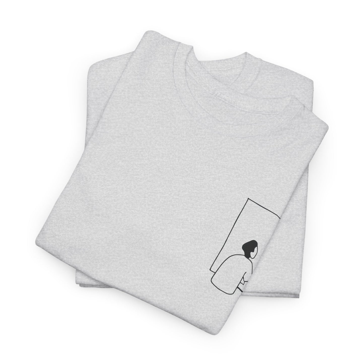 "Window Dreamer” Heavy fabric T-Shirt by Kantlijn