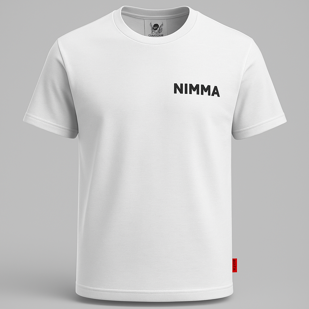 NEW Collection "NIMMA" T-Shirt ultra heavy fabric limited edition